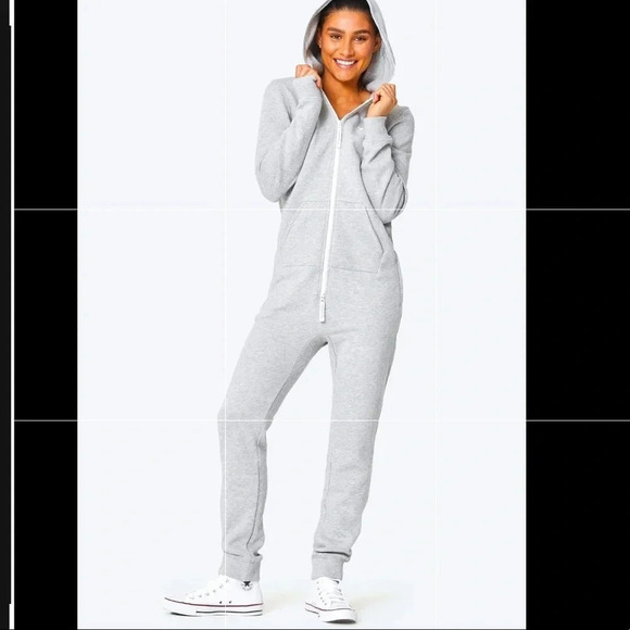 Onepiece Pants - BNWT ONEPIECE ORIGINAL ONESIE  2.0 LIGHT GREY MELANGE